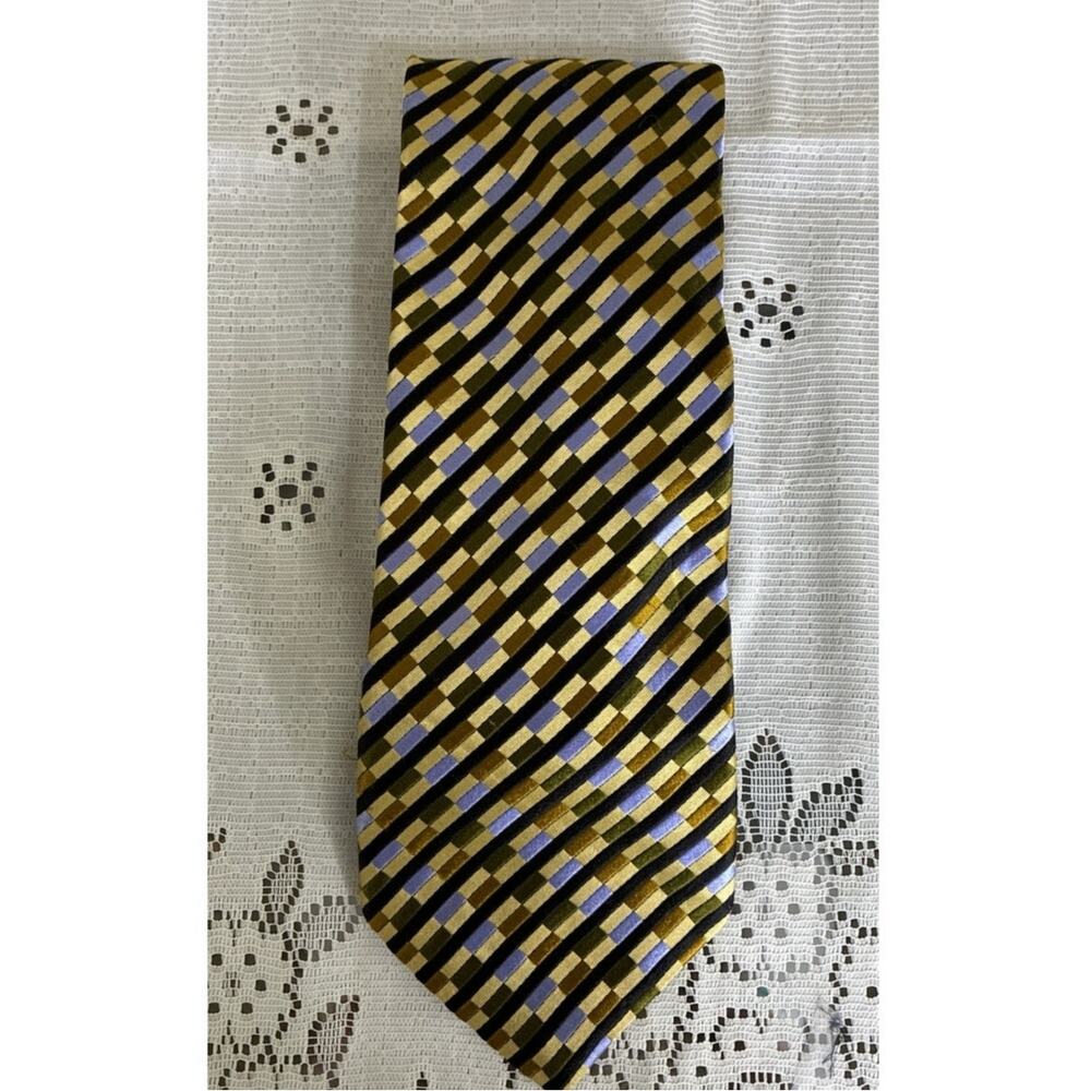 Xmi Platinum 100% Imported Silk From England Men’s Necktie